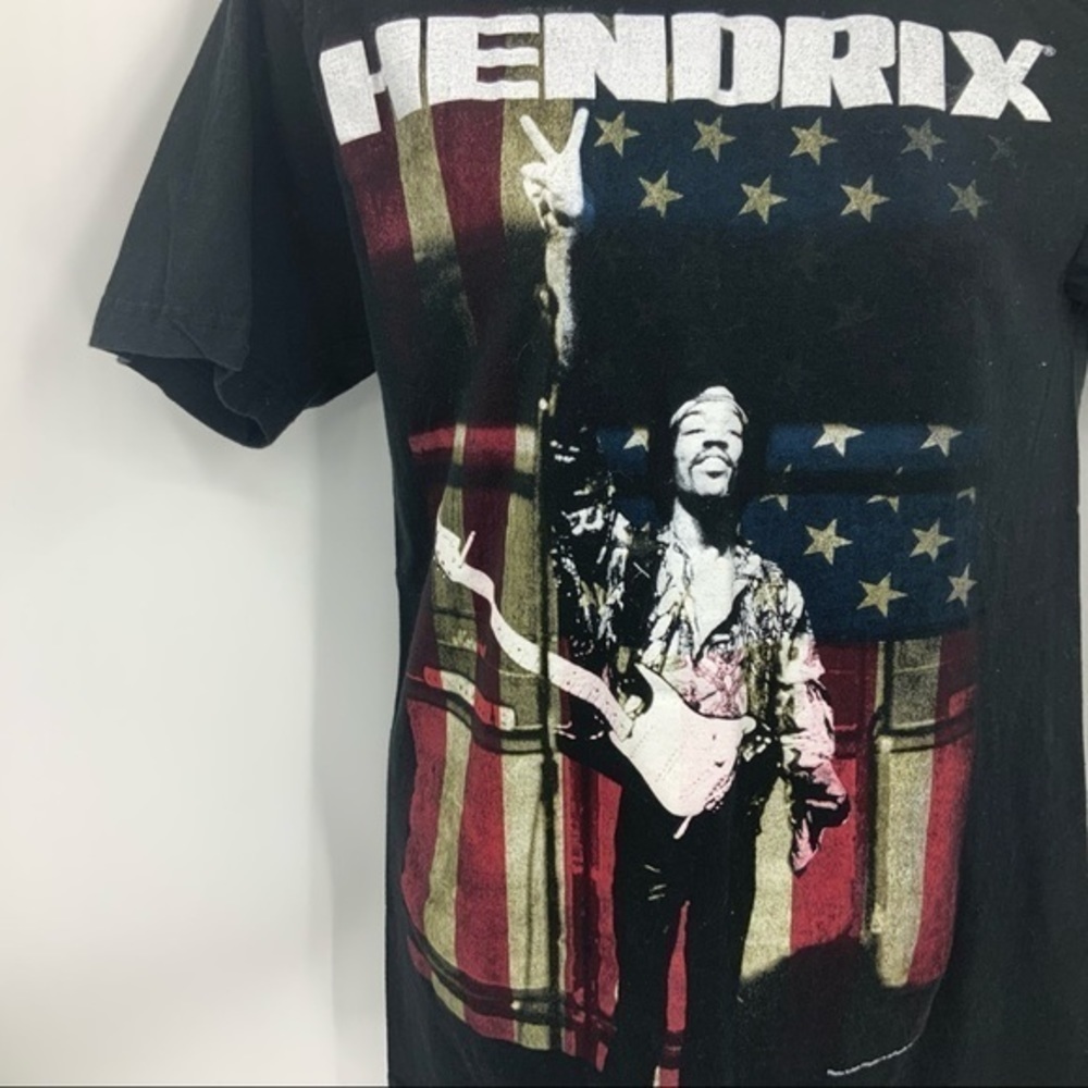 Authentic Hendrix Stars & Stripes T-shirt S - Picture 2 of 6